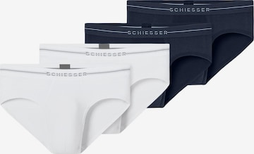 SCHIESSER Slip 'Cotton Flex' in Blau: Vorderseite