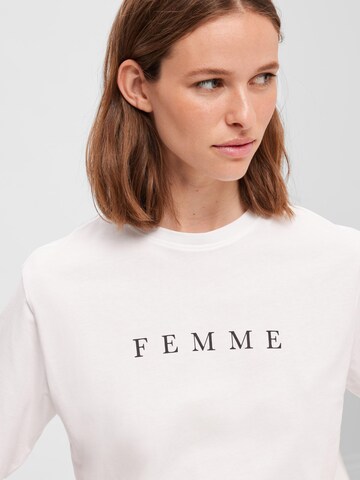 SELECTED FEMME - Camisa 'VILJA' em branco