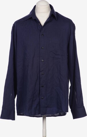 SEIDENSTICKER Button Up Shirt in L in Blue: front