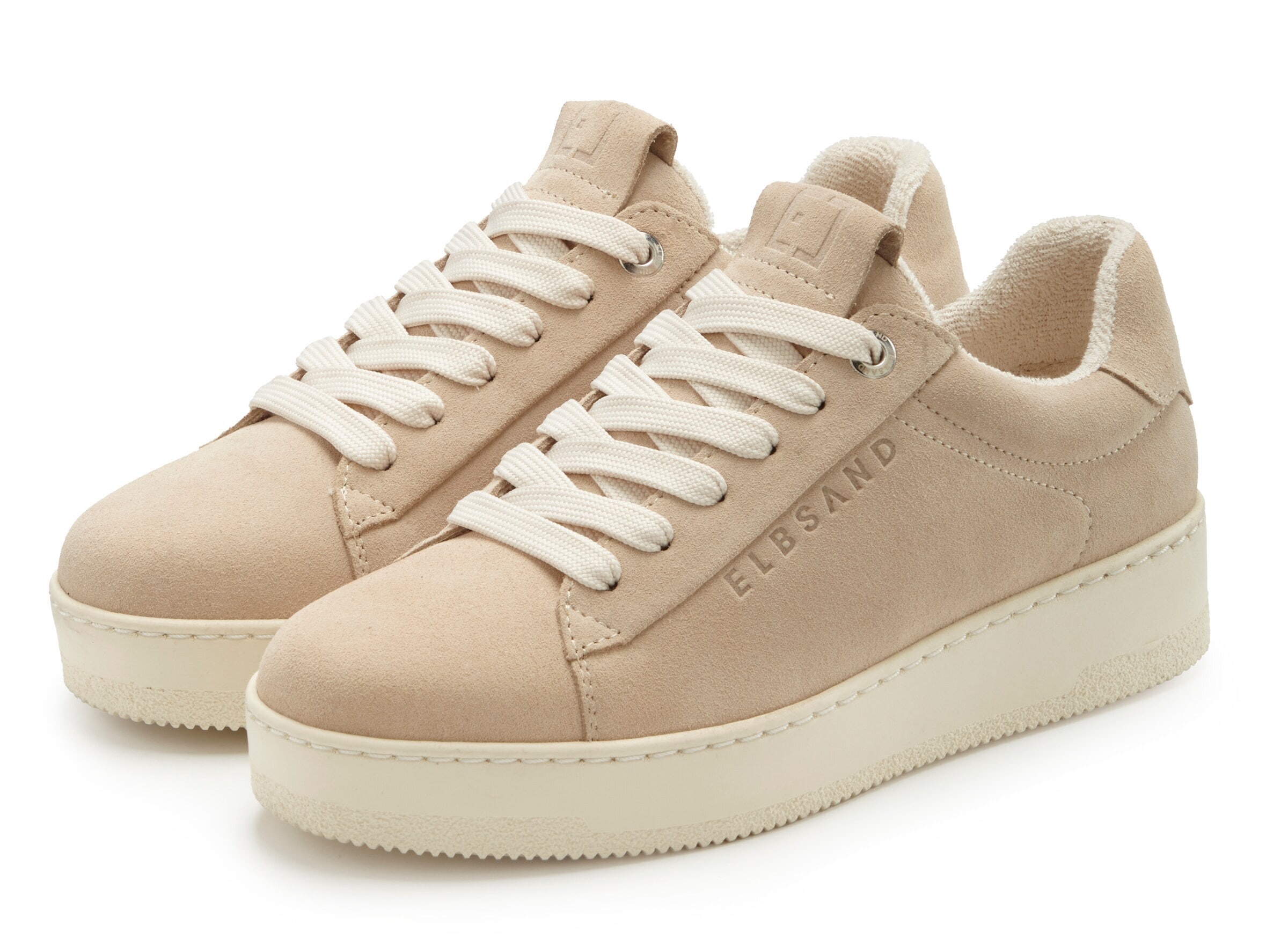 Sneaker bassa di Elbsand in beige