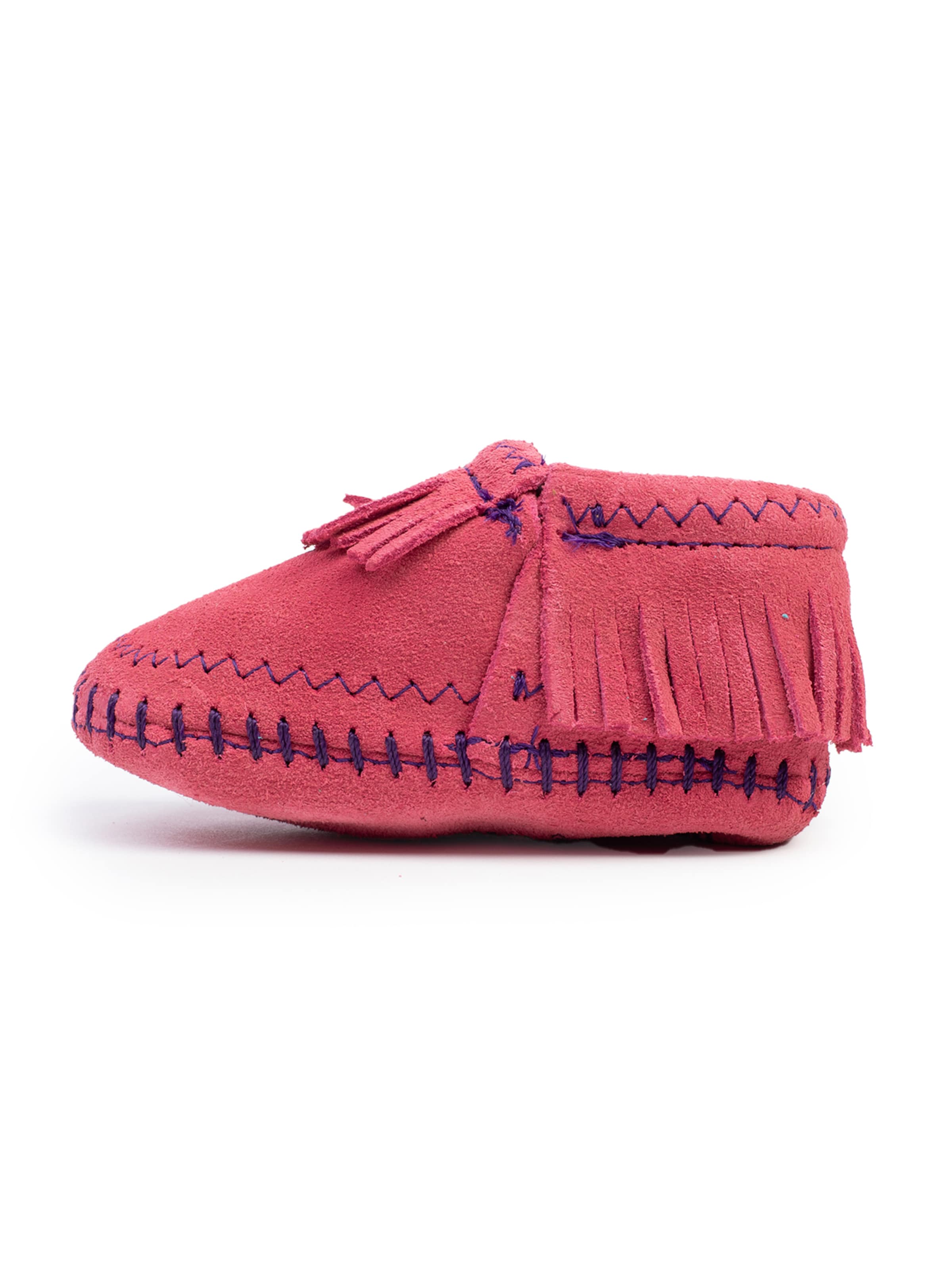Minnetonka - Botas 'Riley Softsole' en rosa: frente