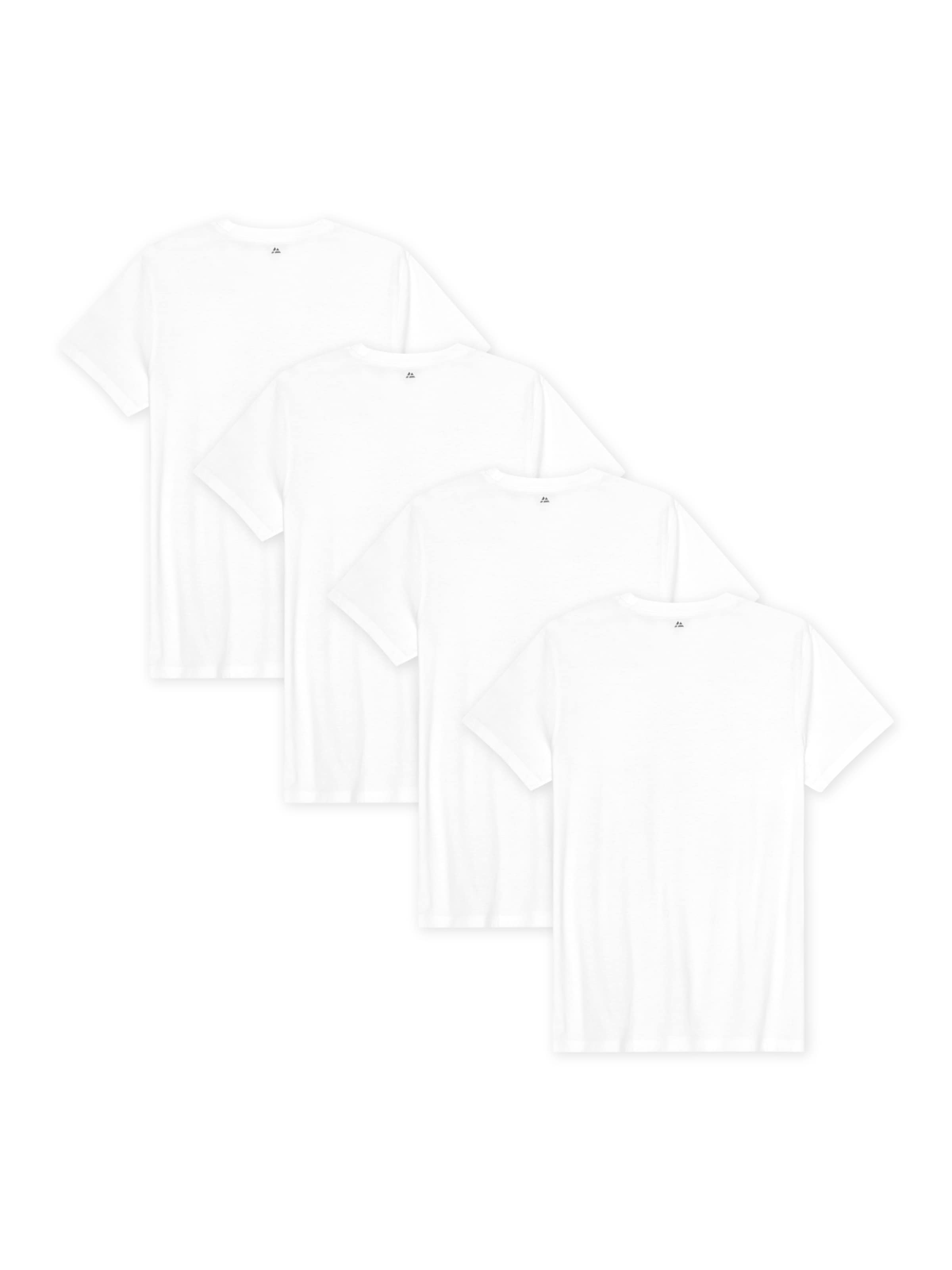 DANISH ENDURANCE Shirt 'Ease Crew' in White