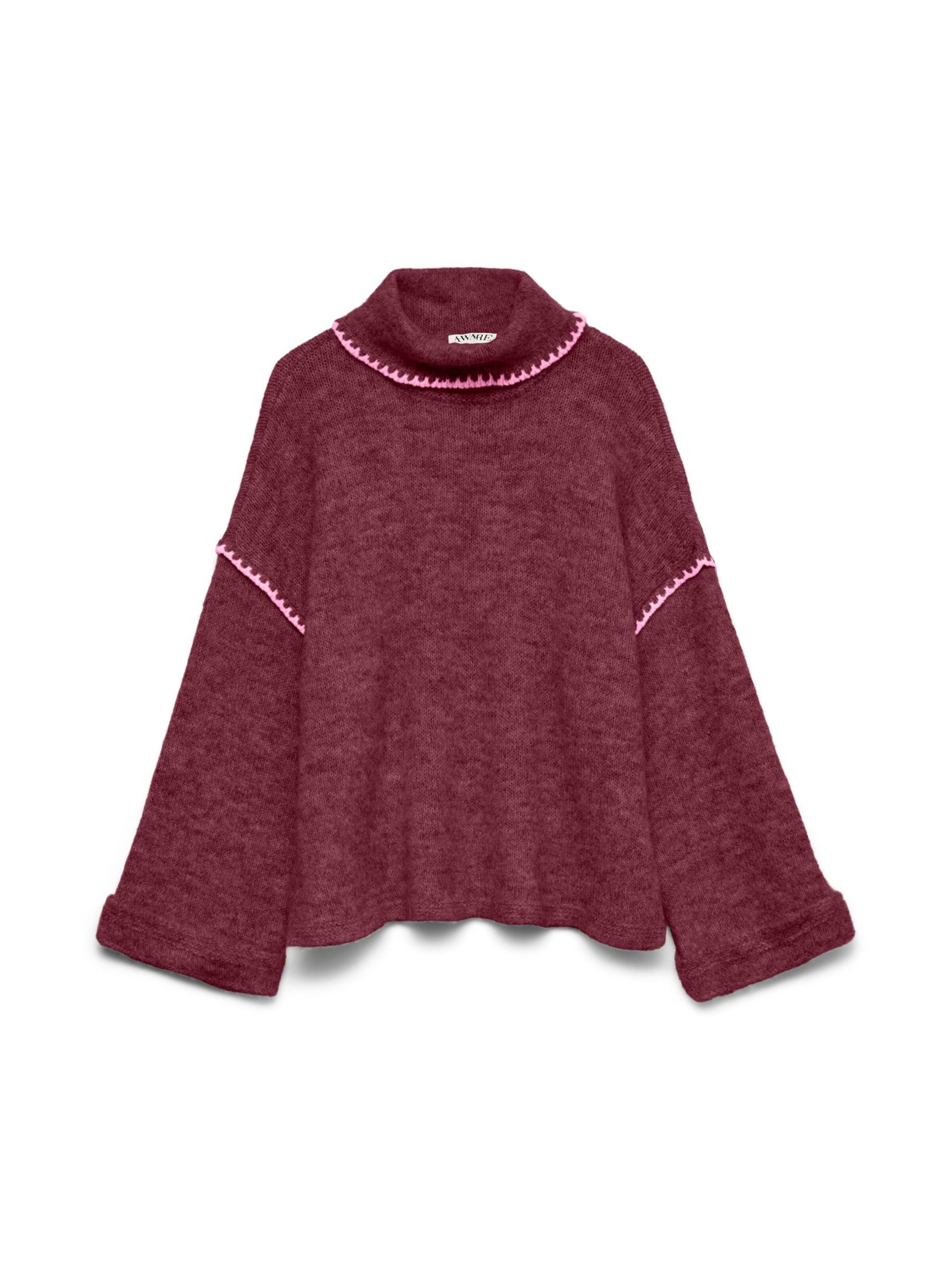 Pullover 'AWElla' di VERO MODA in rosso: frontale