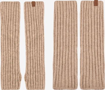 Vivisence Kurzfingerhandschuhe '7301 Set' in Beige: Vorderseite