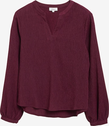 s.Oliver Blouse in Red: front