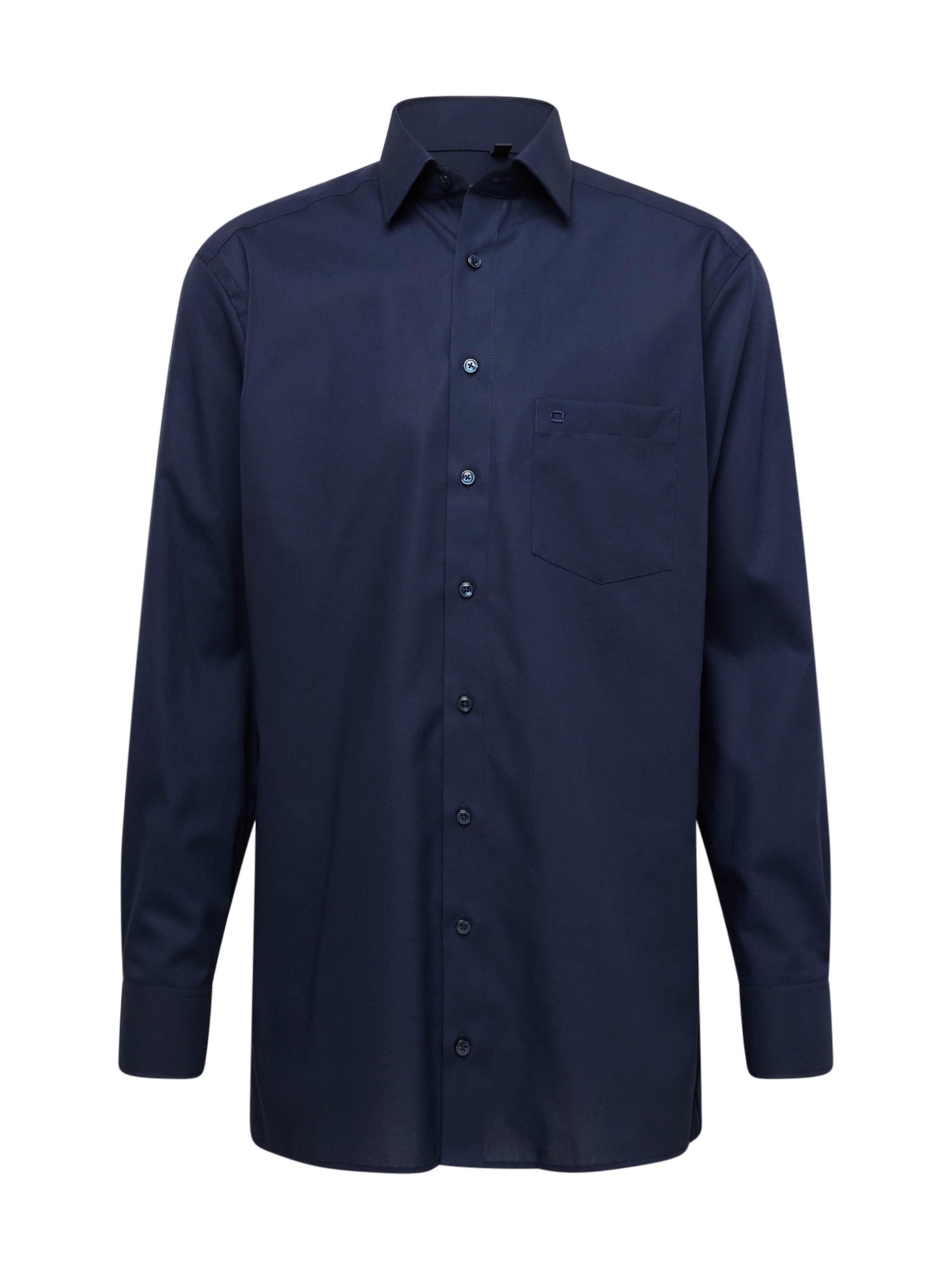 OLYMP Regular fit Πουκάμισο σε μπλε: μπροστά