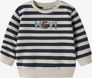 NAME IT - Sweatshirt 'NBMRAFAN' em azul: frente