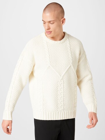 DRYKORN Sweater 'FREDDY' in Beige: front