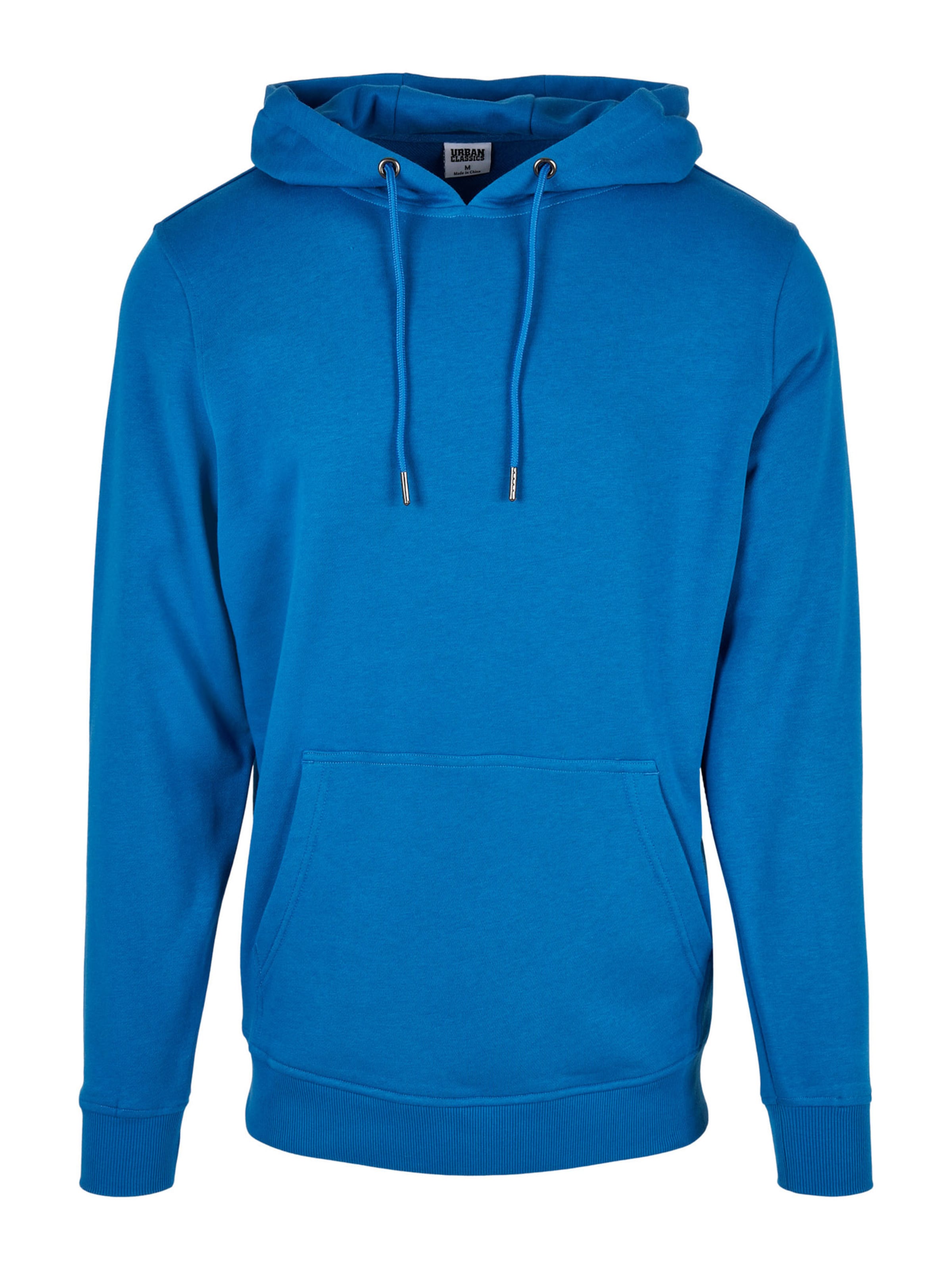 Urban Classics Mikina 'Terry' – modrá: přední strana