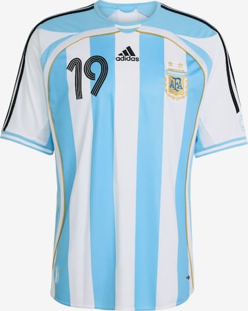 T-Shirt fonctionnel 'Argentinien 2006 Messi' ADIDAS PERFORMANCE en blanc : devant