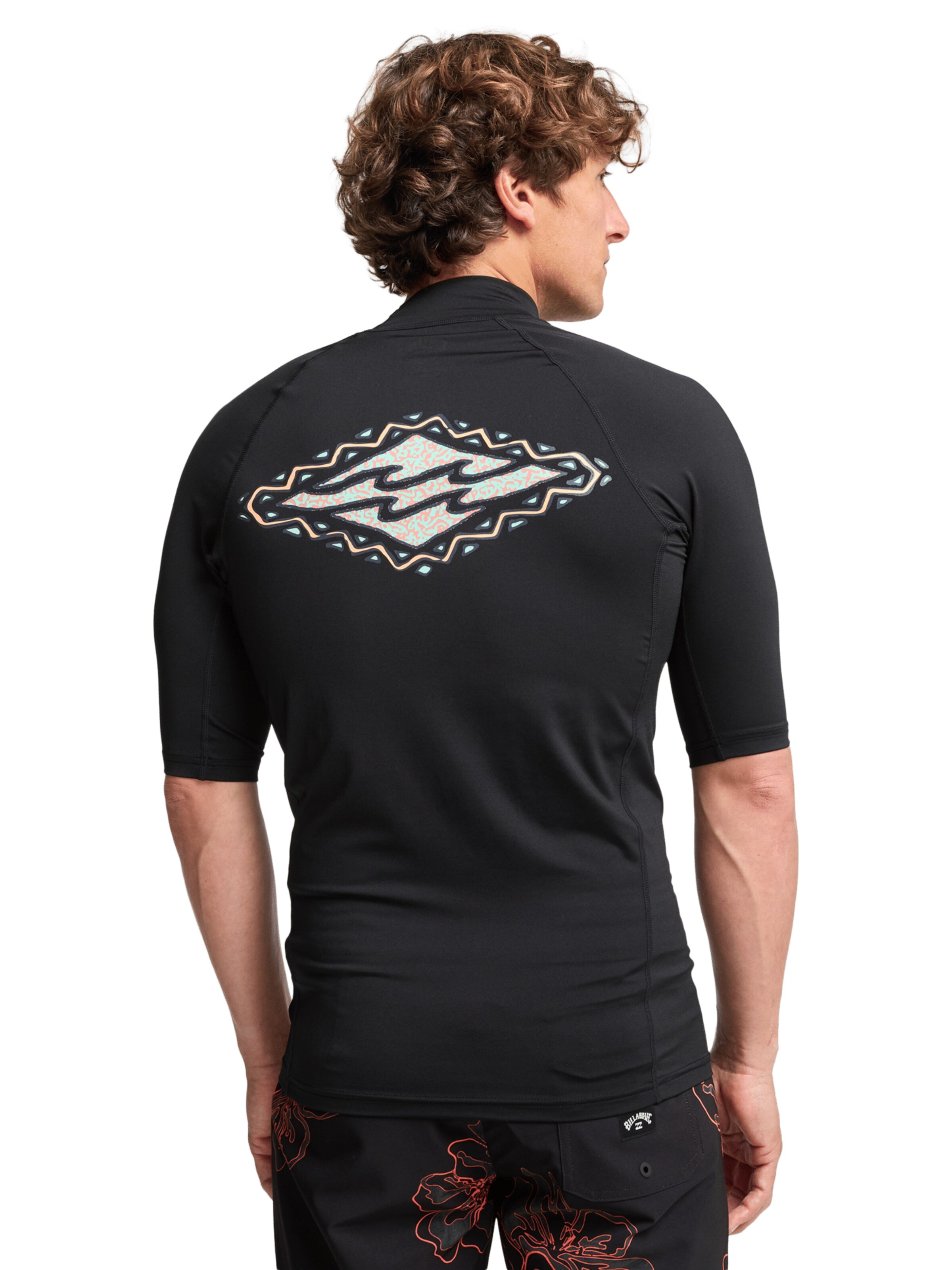 BILLABONG Performance Shirt 'Re Issue' in Black