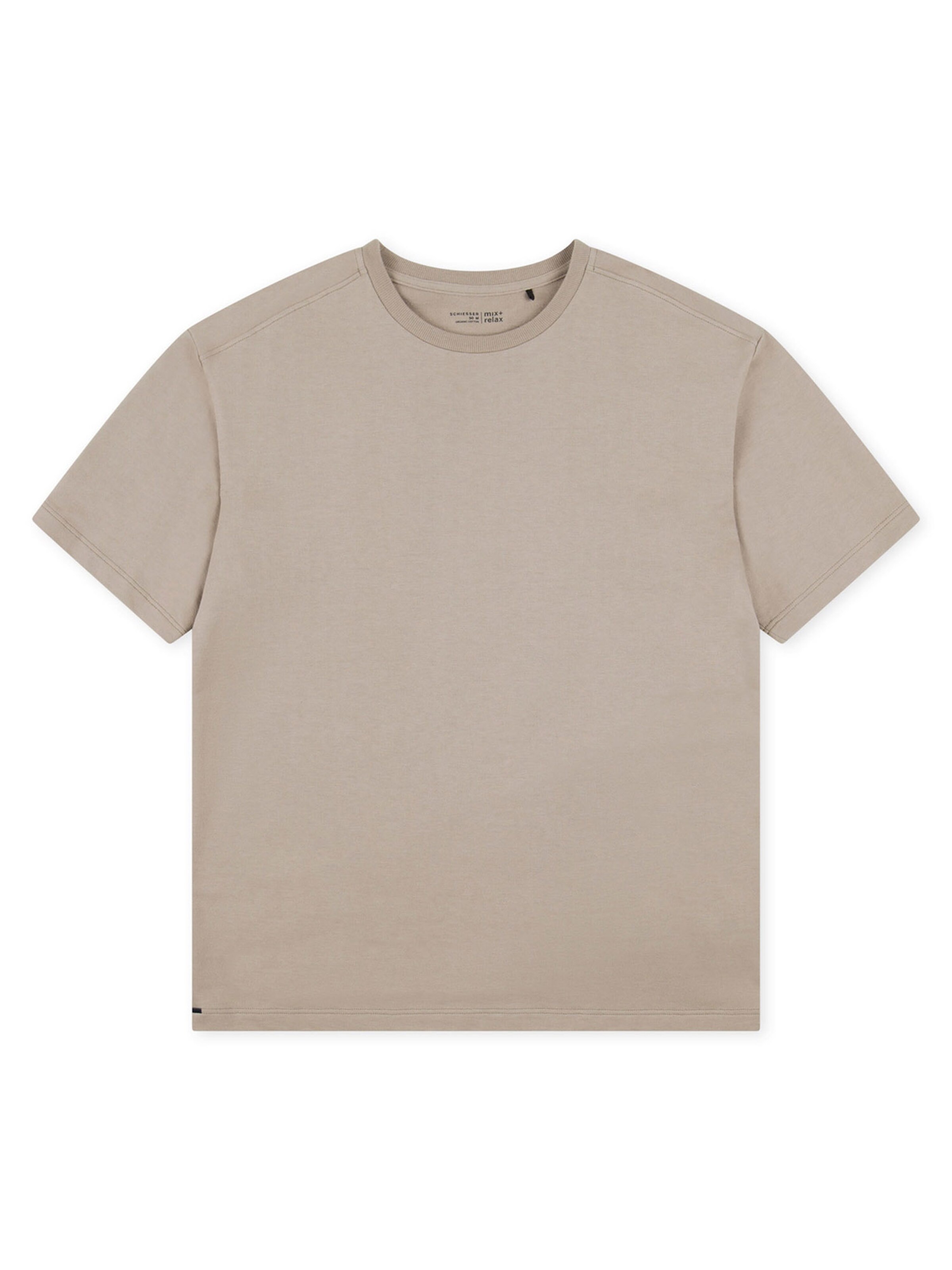SCHIESSER Shirt ' Mix + Relax ' in Beige: voorkant