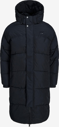 JACK & JONES Between-Seasons Coat 'Viper' in Black: front