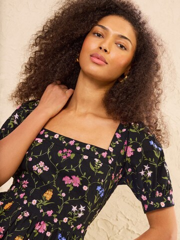 love & roses Kleid in Schwarz