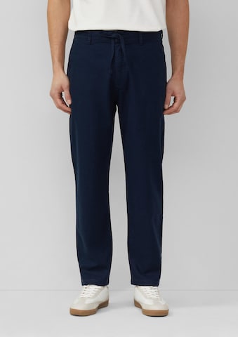 Regular Pantalon chino ' DETROIT ' s.Oliver en bleu : devant