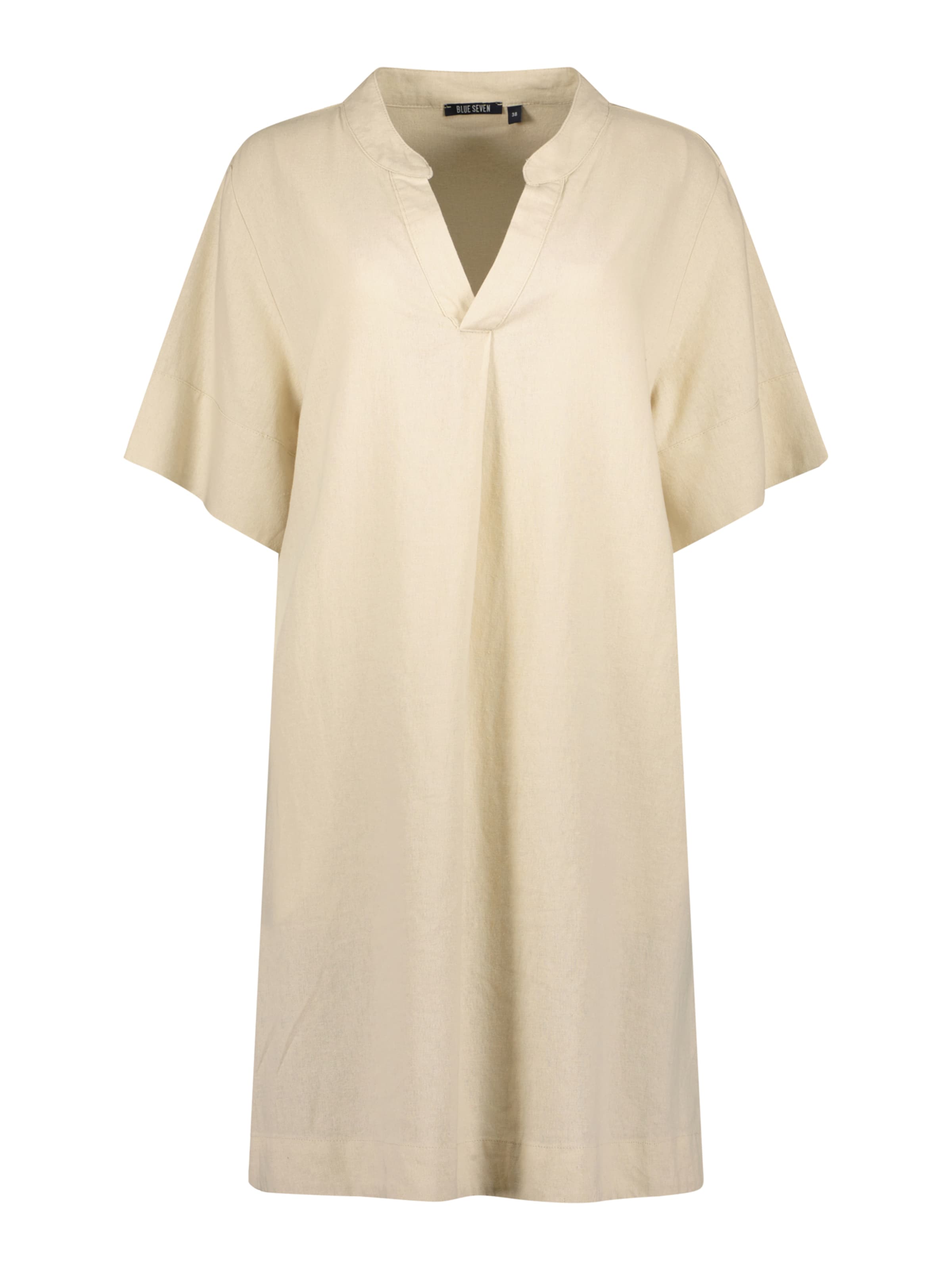 BLUE SEVEN - Vestido en beige: frente