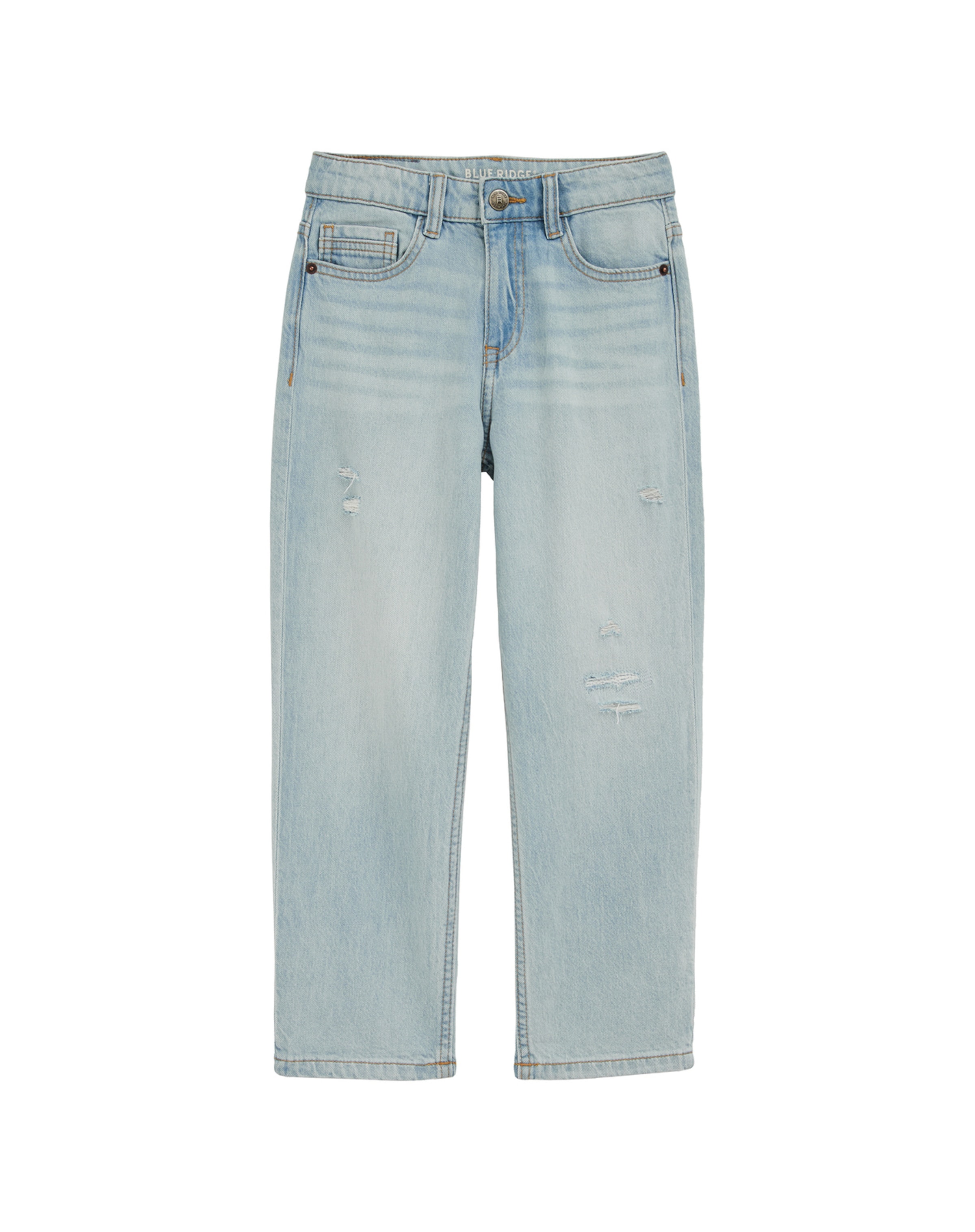 WE Fashion Loosefit Jeans in Blauw: voorkant