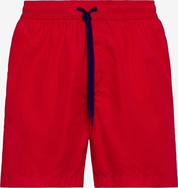 Shorts de bain Boggi Milano en rouge : devant