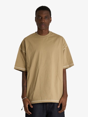 Maglietta di Yes London in beige: frontale