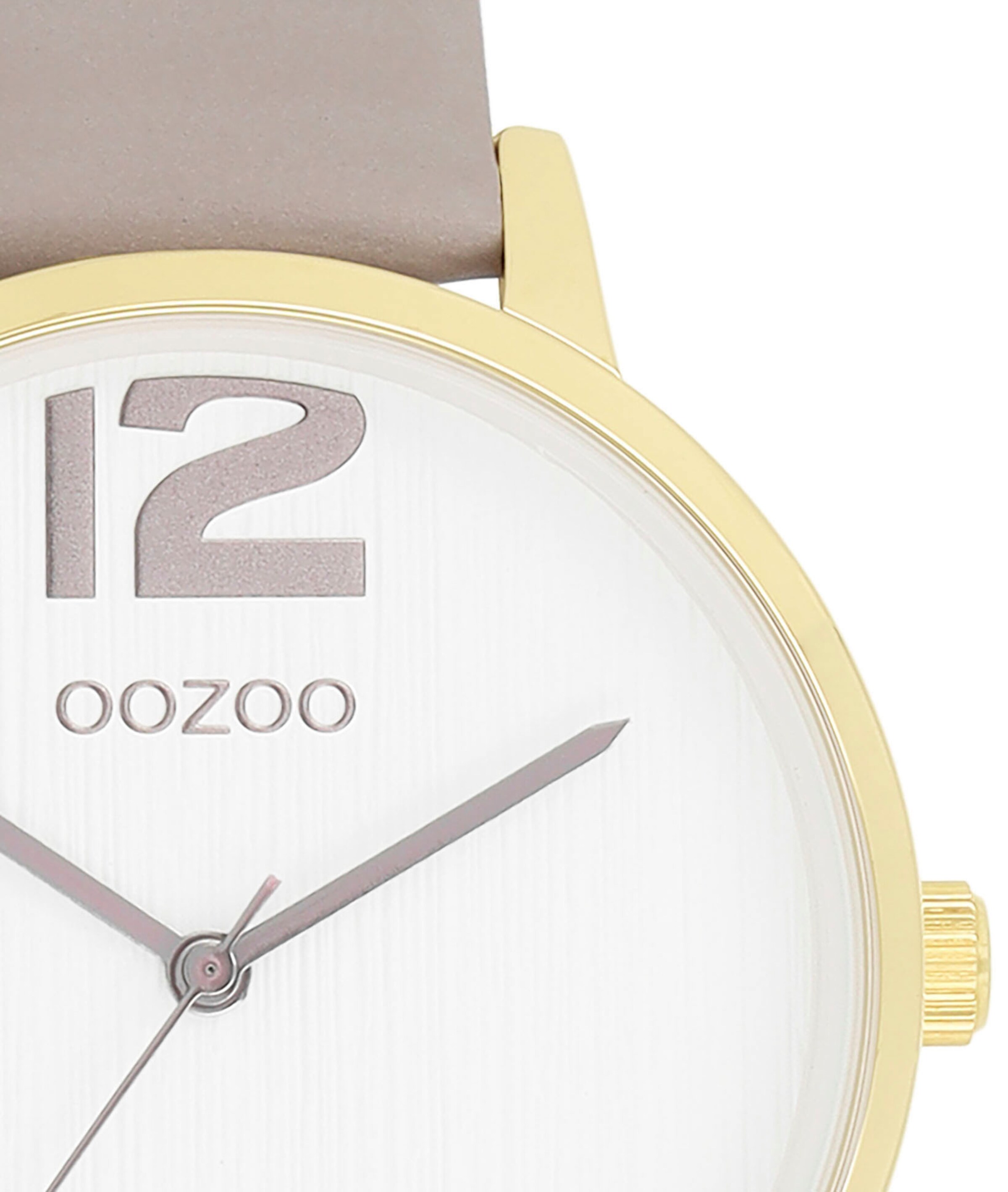 OOZOO Analog Watch in Gold