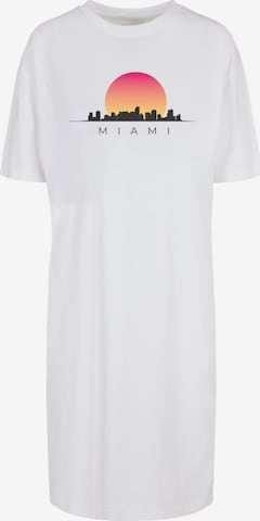 Merchcode Dress 'Miami' in White: front