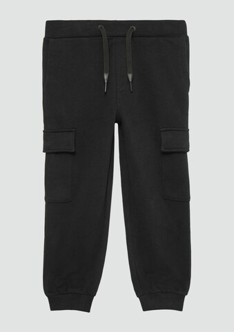 s.Oliver Tapered Hose in Schwarz