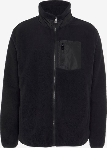 OTTO products Zip-Up Hoodie in Black: front
