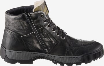 KRISBUT Lace-Up Boots in Black