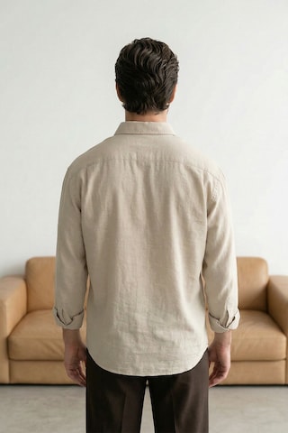 Trendyol - Ajuste regular Camisa en beige