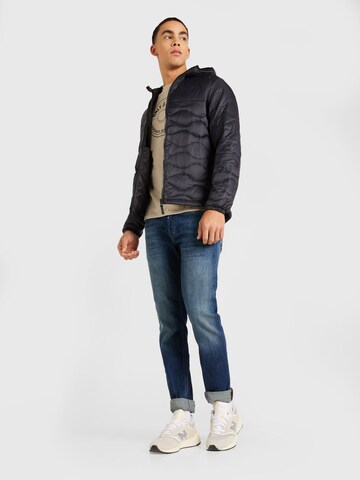 JACK & JONES Демисезонная куртка 'NOAH' в Черный