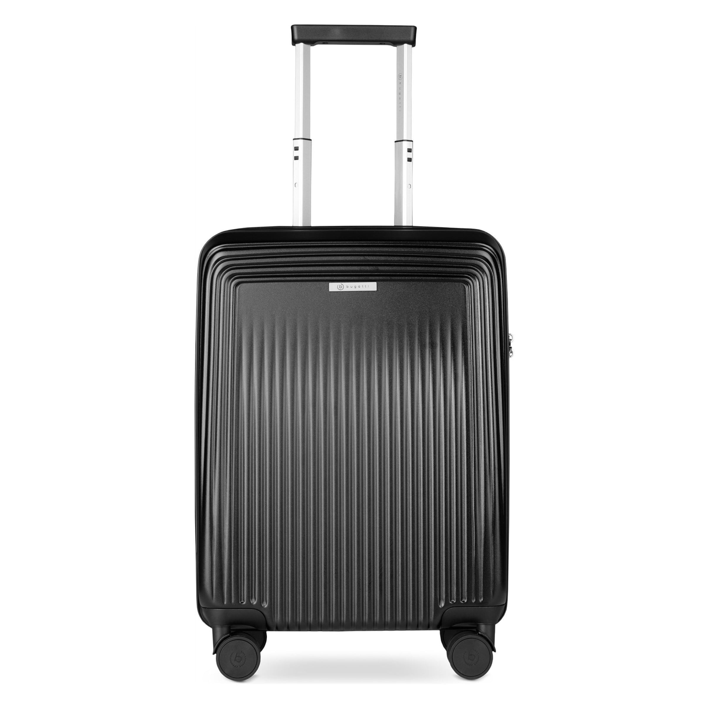 Trolley 'Linea' di bugatti in nero: frontale