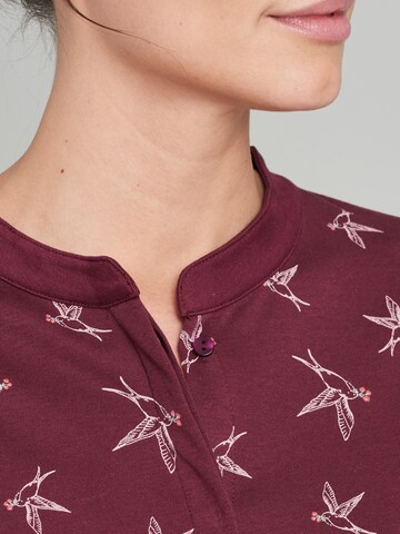 T-shirt 'Mix & Relax' SCHIESSER en rouge