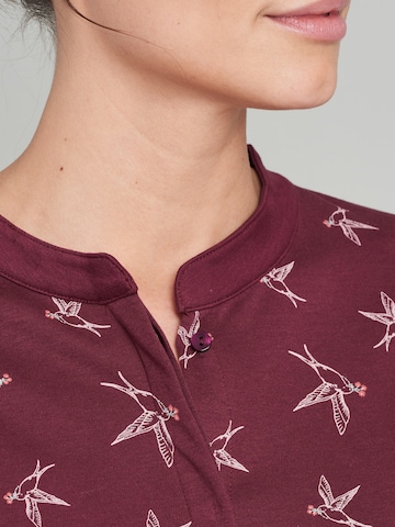 SCHIESSER Shirt 'Mix & Relax' in Rood