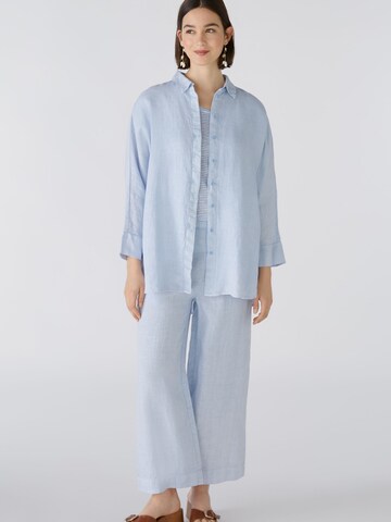 OUI Bluse in Blau