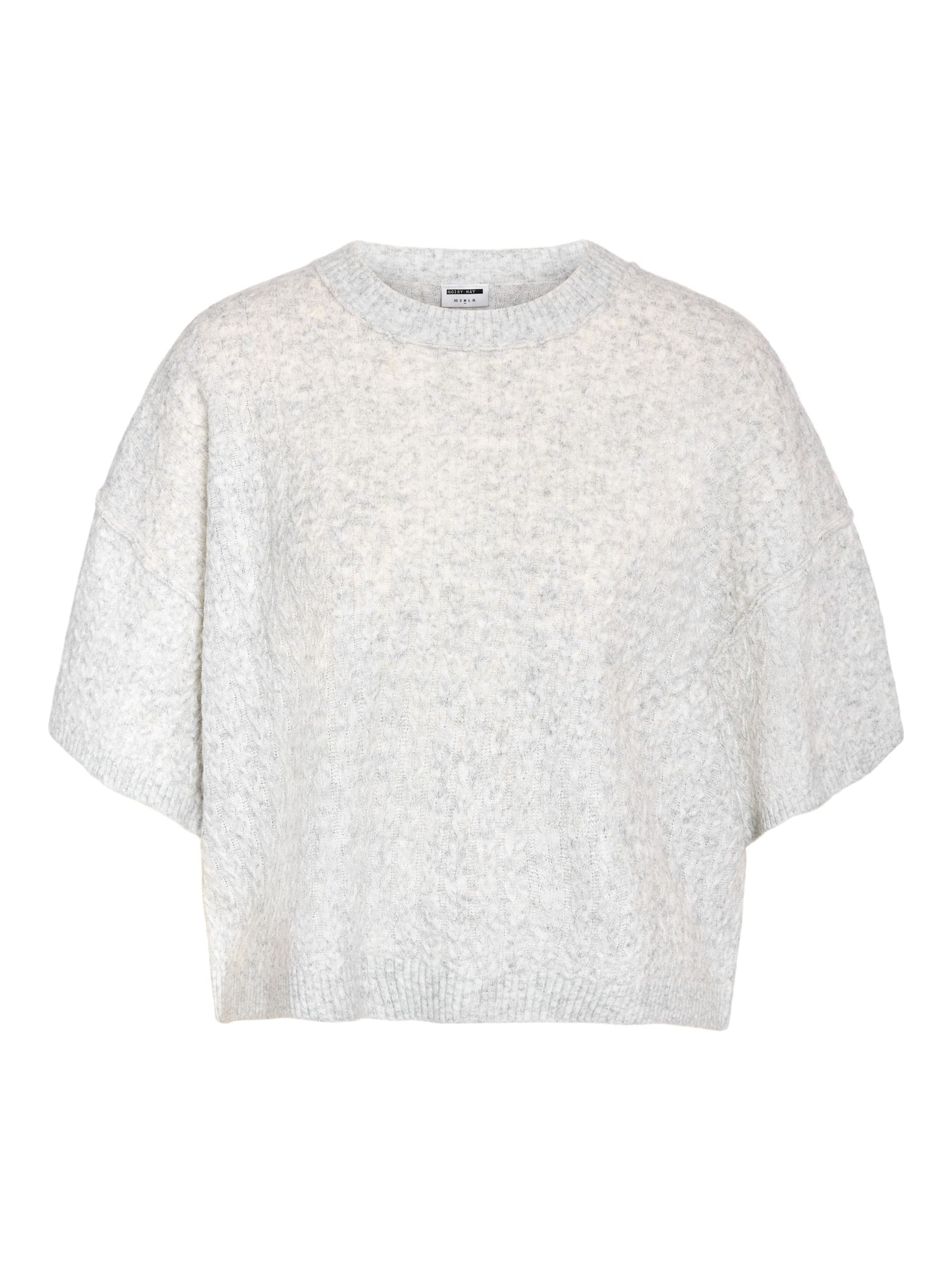 Pull-over 'NMSMilla' Noisy may en gris : devant