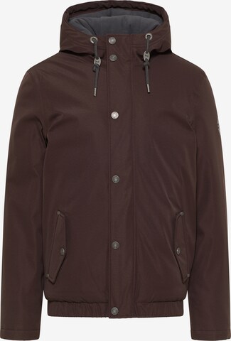 MO Performance Jacket in Brown: front