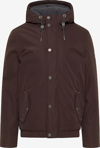MO Performance Jacket in Brown: front