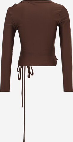 ABOUT YOU REBIRTH STUDIOS Shirt 'Livia' in Brown