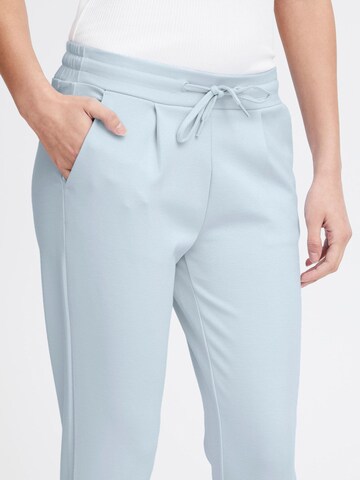 ICHI - Slimfit Calças 'IHKate' em azul