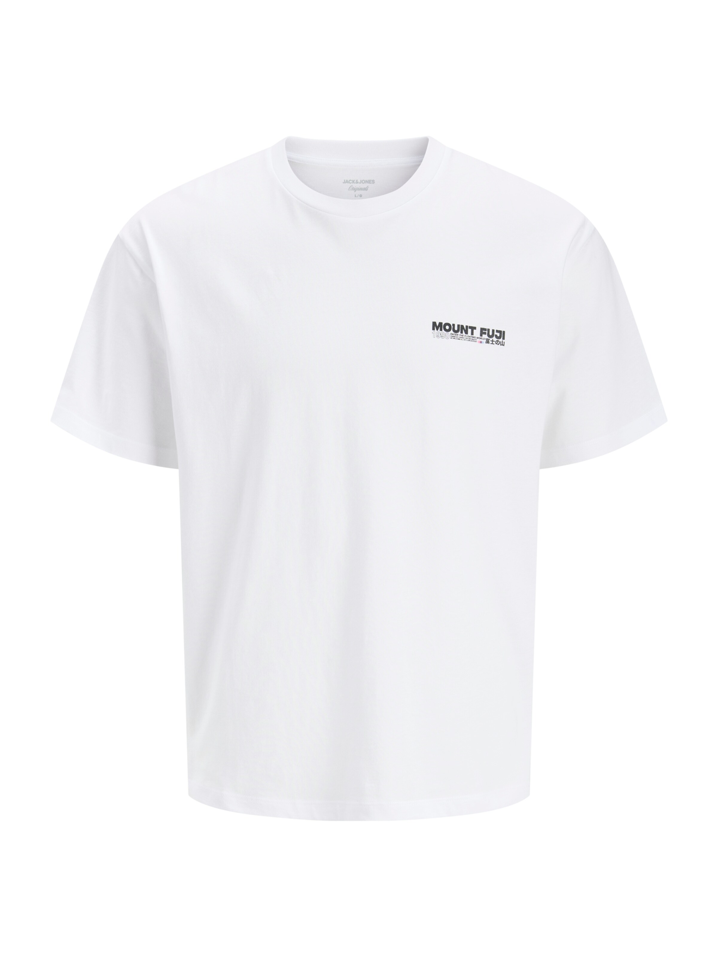 levendula / világos-rózsaszín / fekete / fehér JACK & JONES Póló 'JORGOJU' - XS, Termék nézet