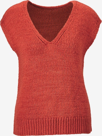 Cardigan Goldner en rouge : devant
