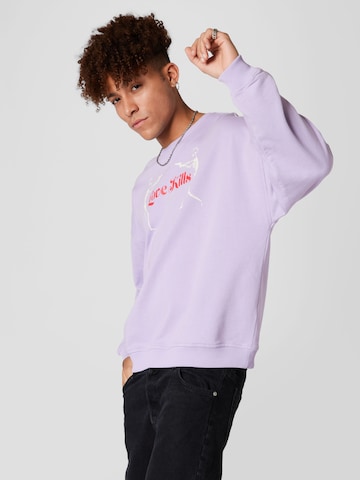 SHYX Sweatshirt 'Asya' in Purple: front