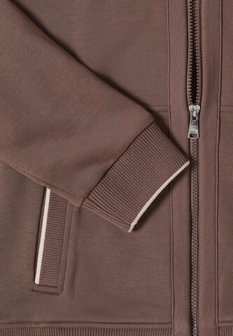 CECIL Zip-Up Hoodie in Brown