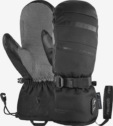 REUSCH Sports gloves 'Advanced Heat R-TEX® XT Mitten' in Black: front