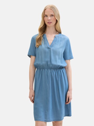 TOM TAILOR Kleid in Blau