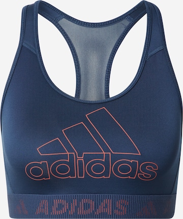 ADIDAS PERFORMANCE Bralette Sports Bra 'Don't Rest' in Blue: front