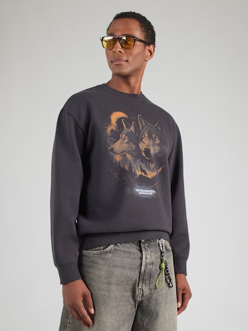 LEVI'S ® Sweatshirt in Schwarz: Vorderseite