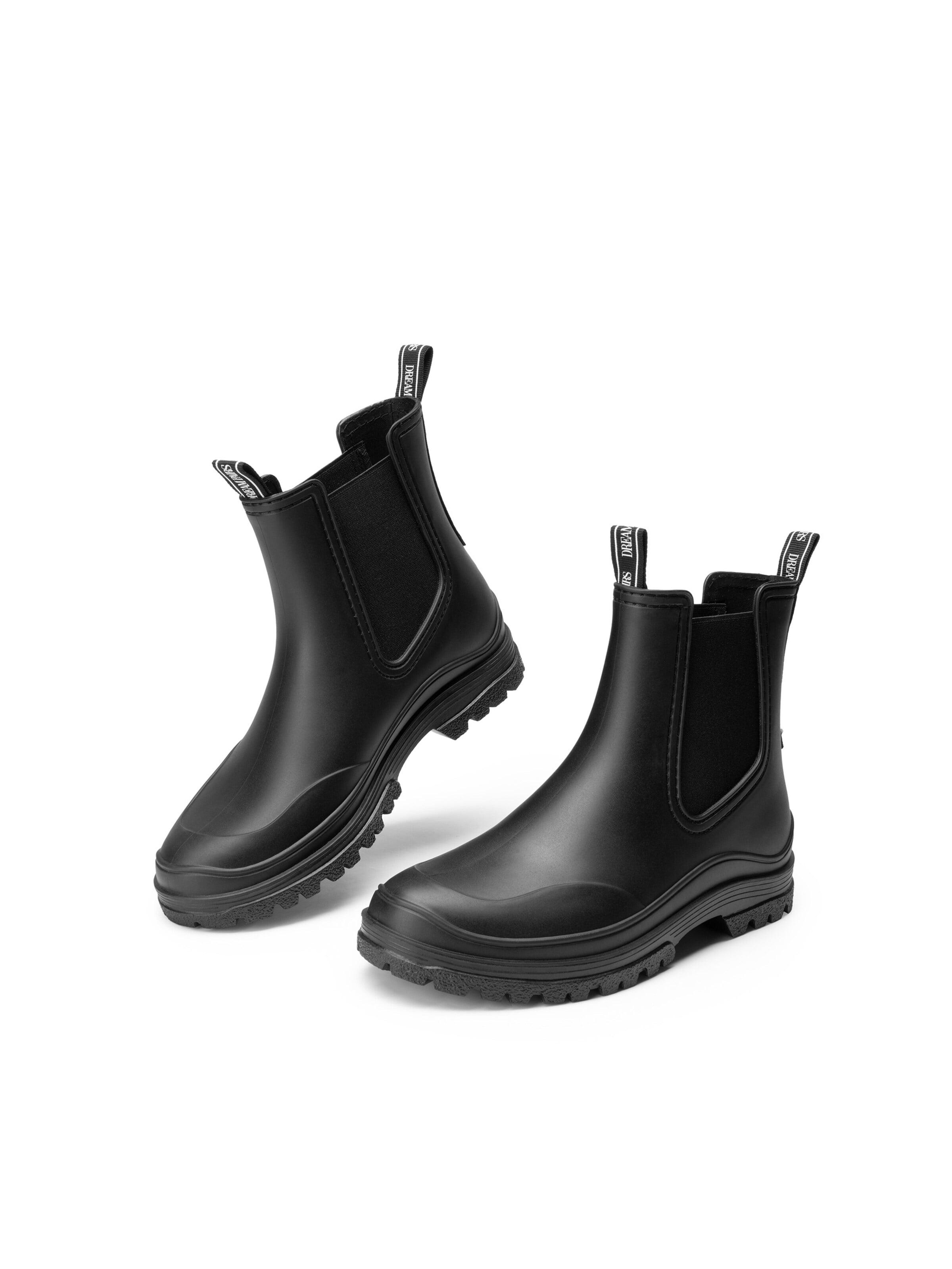 Bottes en caoutchouc Dream Pairs en noir
