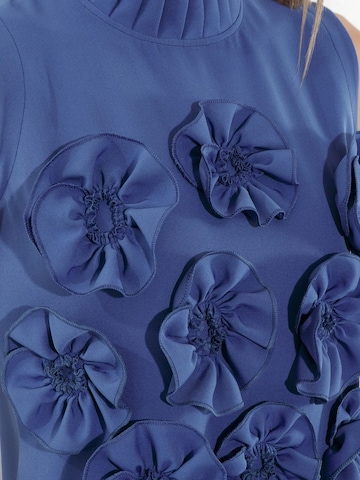 MSN Collection - Vestido de cocktail em azul