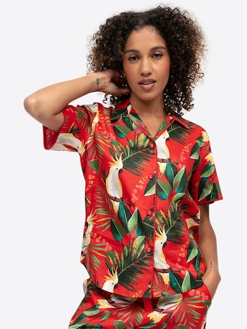 Chemise de nuit 'Tara' Cyberjammies en rouge